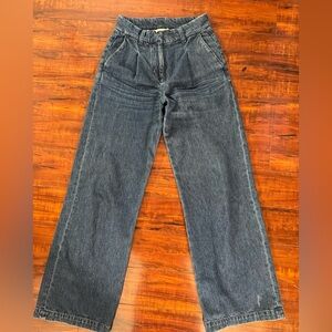 Sezane denim Wide Leg denim trousers